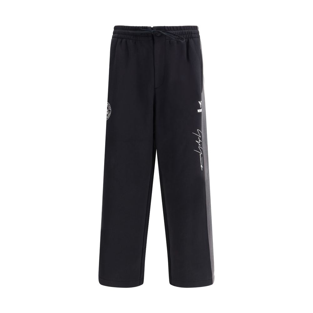 Y-3 Black Cotton Joggers (Workout Pants)